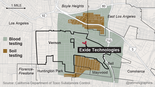 Exide’s troubled history: years of pollution violations but few penalties (Los Angeles Times)